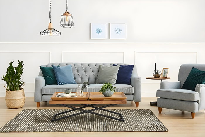 Hanah Home Towly - Mesa de centro Nogal